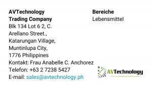 Kontakt Information AVTechnology Trading Company