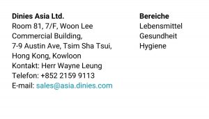 Kontakt Information Dinies Asia Ltd.