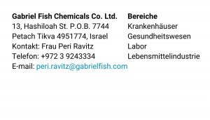 Kontakt Information Gabriel Fish Chemicals