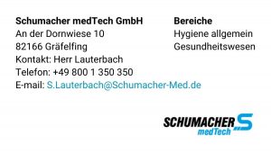 Kontakt Information Schumacher medTech GmbH