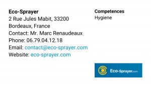 Contact Eco-Sprayer France